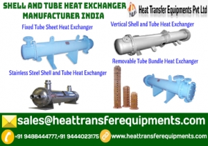Shell and tube heat exchanger 